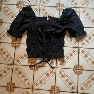 Cottage Core Peasant Top